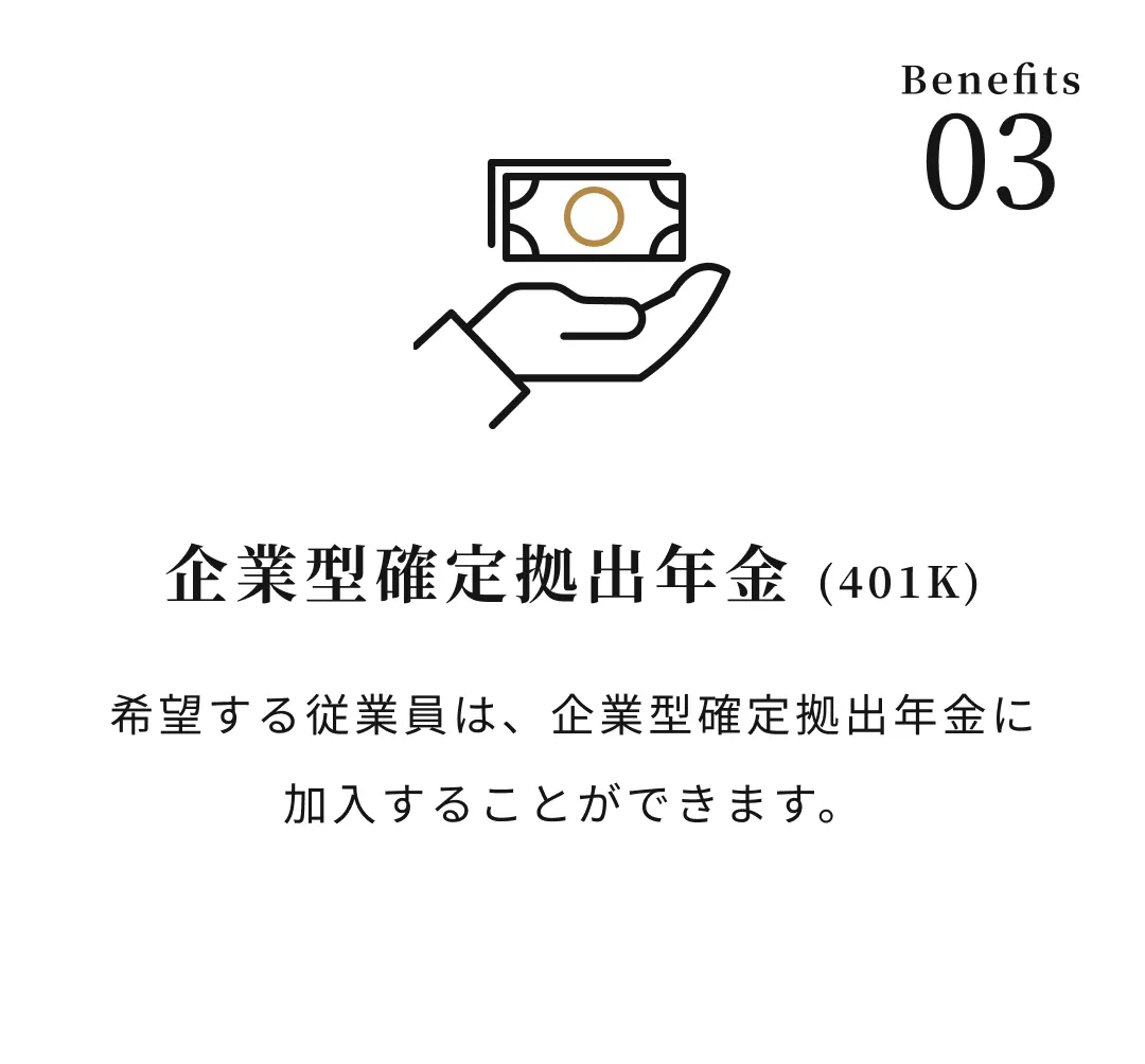 企業型確定拠出年金 (401K)